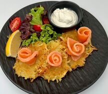 Картофельные блинчики по-английски