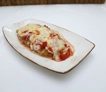 Куриный шницель с булгуром