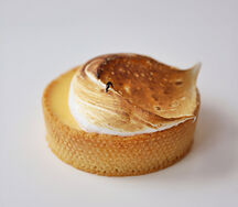 Тарт лимонный с маком