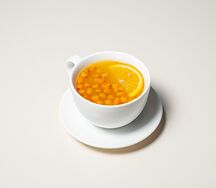 Облепиховый чай с апельсином 