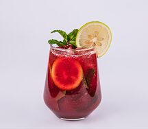 Клубника с лаймом и мятой 