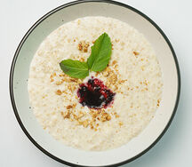 Овсянка с грецким орехом