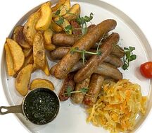 Колбаски на гриле