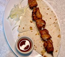 Шашлык из куриного филе