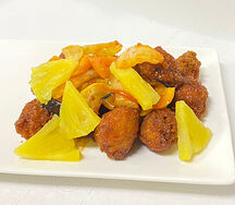 Курица под сладким соусом чили