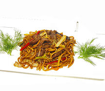 Лапша с говядиной 