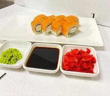 Ролл Филадельфия с огурцом