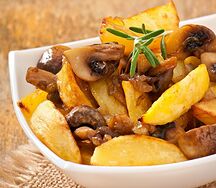 Жареный картофель по-грузински