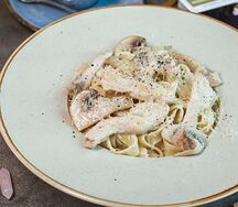 Феттуччине Альфредо