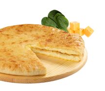 Пирог осетинский с сыром и шпинатом