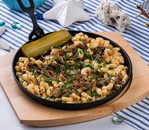 Макароны по-флотски с говядиной