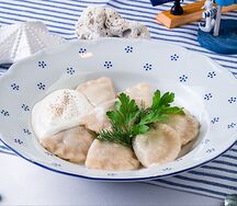 Вареники с курицей