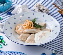 Вареники с картошкой и грибами