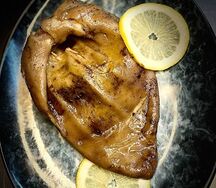 Ухо свиное копченое BBQ в смокере