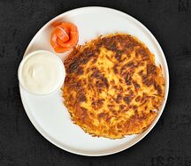   Драники с форелью