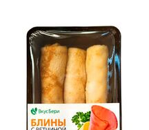 Блинчики с ветчиной и сыром