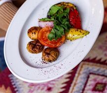 Овощи на мангале