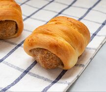 Котлета по-белорусски в тесте