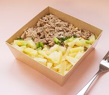 Салат Тунец с ананасом