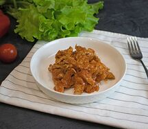 Поджарка из свинины в соусе