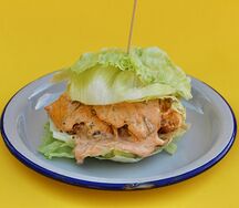 Double Patty в салатных листьях