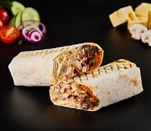 Шаурма Грибная-мясная большая