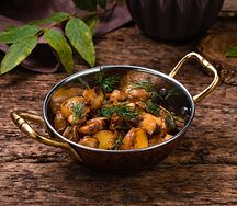 Картофель с грибами