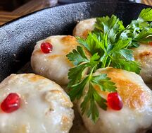 Грибы, запеченные с сыром