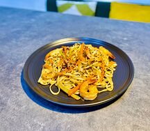 Удон с морепродуктами