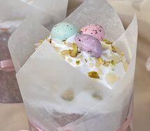 Кулич творожный бездрожжевой