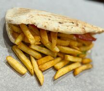 Гиро мини на мангале со свининой