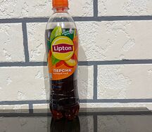 Lipton Черный чай Персик