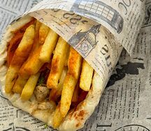 Гиро в пите со свининой