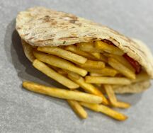 Гиро с курицей среднее на мангале