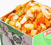 Тяхан с морепродуктами