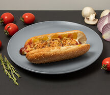 Датский хот-дог с говяжьей сосиской