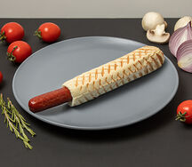 Французский хот-дог с говяжьей сосиской