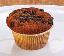 Маффин апельсиновый с шоколадными каплями