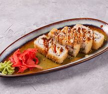 Жареный с крабом