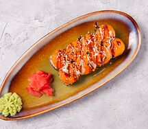 Запечённый с окунем