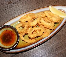 Кольца кальмара Фудзи в нежной панировке