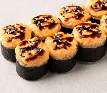 Запеченный ролл С тигровой креветкой