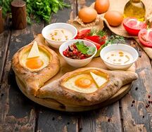 Хачапури по-аджарски Сет для двоих