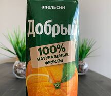 Сок добрый апельсин