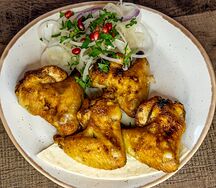 Шашлык из куриных крыльев