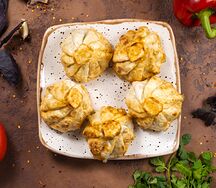 Жареные хинкали с сыром