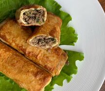 Блинчики с мясом