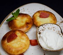 Сырники кокосовые