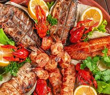 Шашлык из осетрины