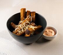 Ржаные гренки к пиву